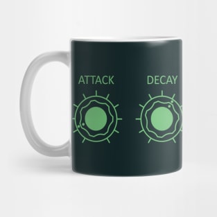 Analogue Synthesizer ADSR Mug